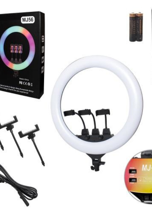 Профессиональная кольцевая лампа MJ-56