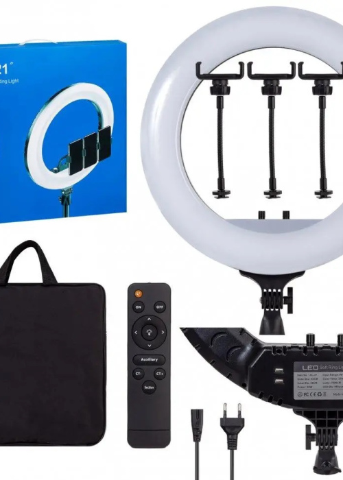 Профессиональная кольцевая лампа 54 см RL-21